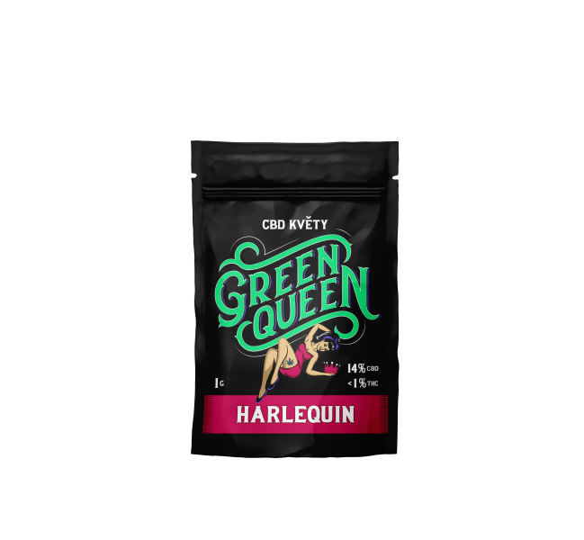 Green Queen CBD Květ - Harlequin
